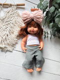 Kylie With Boho Outfit- Miniland Girl Doll - OOAK+ 5 FREE ITEMS!