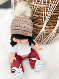 Jade With Boho Lounge Outfit- Minikane Girl Doll - OOAK