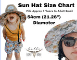 Straw Sun Hat - Wanderlust Charcoal