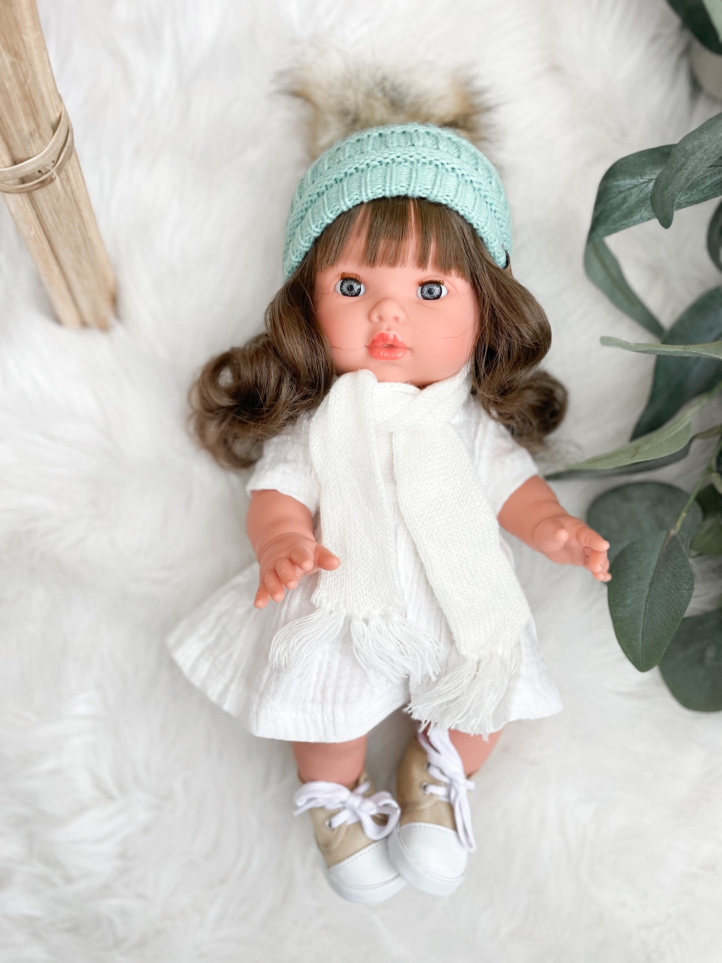 Aria With Boho Outfit- Mini Colettos Girl Doll - OOAK