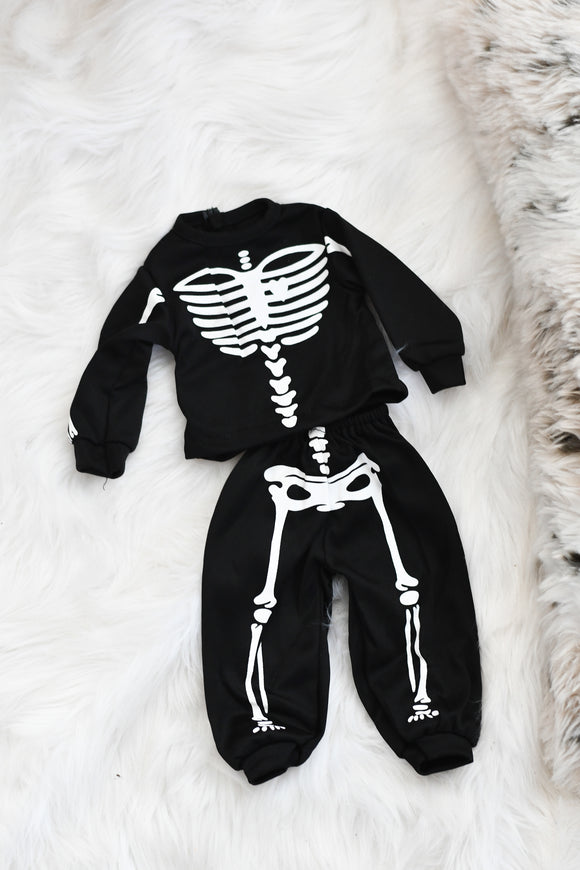 Skeleton Inspired Costume- Doll