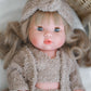 Lyla With Sherpa Lounge Outfit- Mini Colettos Girl Doll - OOAK