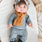 Rafael With Lumberjack Outfit- Mini Colettos Boy Doll - OOAK