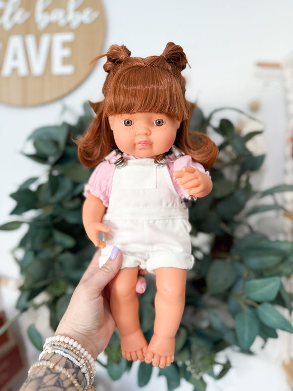 Kylie With Boho Outfit- Miniland Girl Doll - OOAK