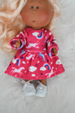 Pink Unicorn Dress - LAS AMIGAS + MIA DOLL