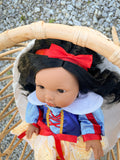Aurora With Princess Inspired Outfit- Mini Colettos Girl Doll - OOAK