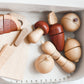 Wood Fruits and Vegetables Suitcase Play Set - Minikane