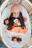 Fall Sweater Set - Brown- DOLL