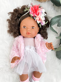 Zaara With Tutu Outfit- Mini Colettos Girl Doll - OOAK