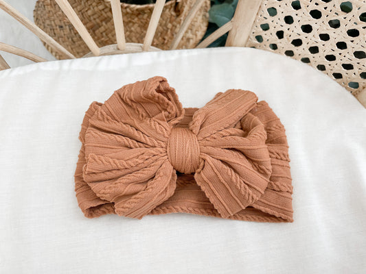 Fall Vibes Bow - DOLL