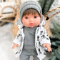 Rafael With Skull Outfit- Mini Colettos Boy Doll - OOAK