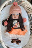 Fall Sweater Set - Brown- DOLL