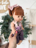 Raphaelle With Boho Outfit- Minikane Girl Doll - OOAK+ 5 FREE ITEMS!