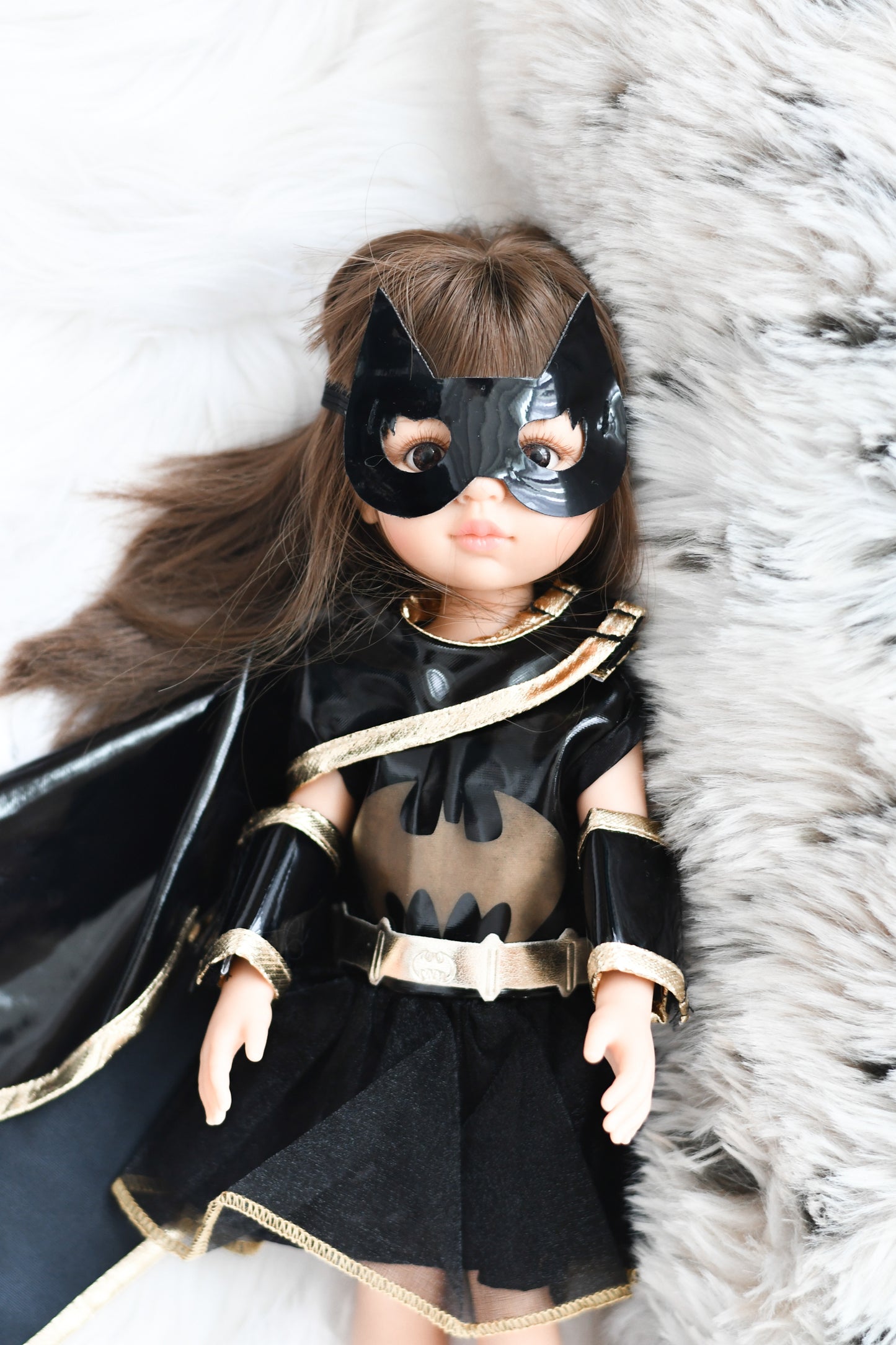 Bat Girl Inspired Dress- Las Amigas Doll
