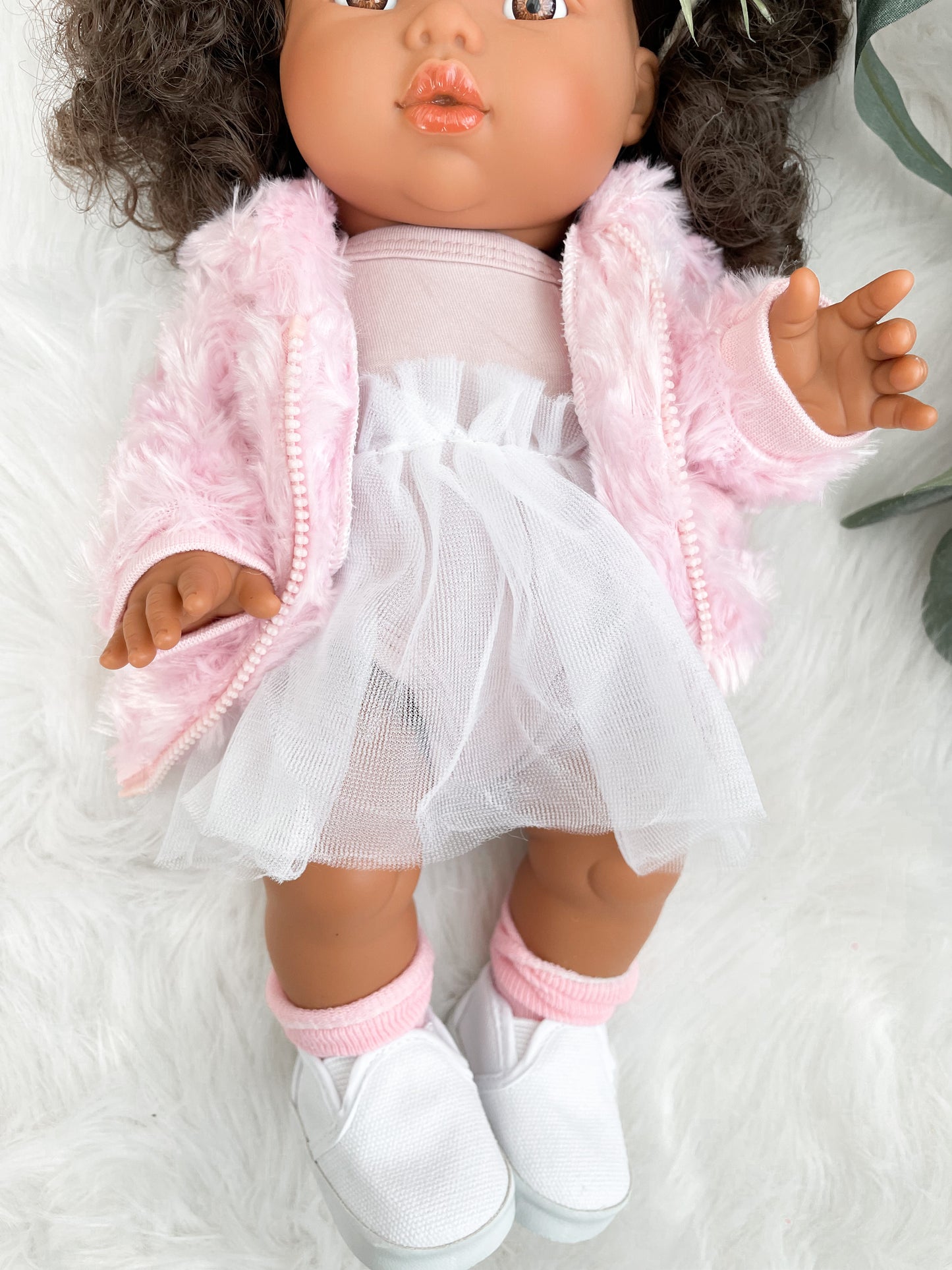 Zaara With Tutu Outfit- Mini Colettos Girl Doll - OOAK