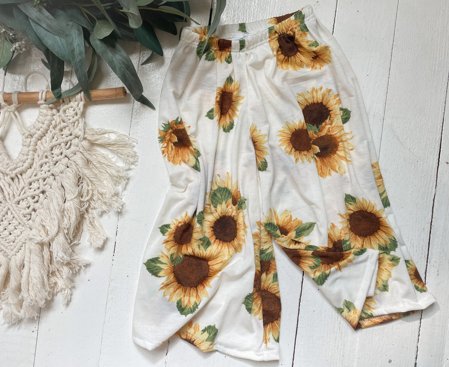 Palazzo Pants - Sunflower