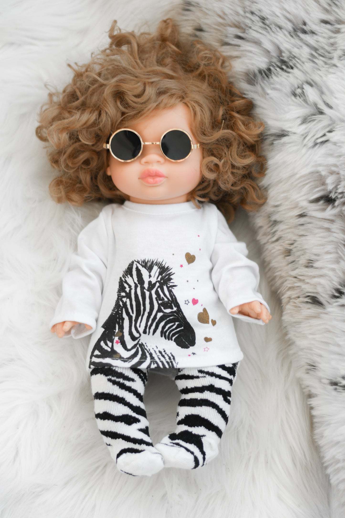 Zebra Inspired Outfit- DOLL