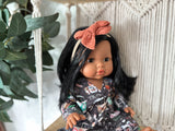 Aurora With Boho Inspired Outfit- Mini Colettos Girl Doll - OOAK