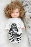 Zebra Inspired Outfit- DOLL