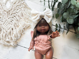 Salome With Bunny Outfit- Minikane Girl Doll - OOAK