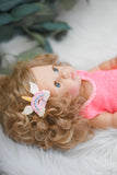 Lola With Pink Lounge Outfit- Minikane Girl Doll - OOAK