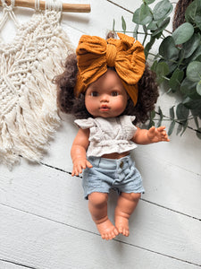 Zaara With Boho Outfit- Mini Colettos Girl Doll - OOAK+ 5 FREE ITEMS!