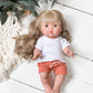 Beachy Tshirt & Gauze Shorts Set - DOLL