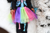 Neon Skeleton Inspired Costume- LAS AMIGAS + MIA