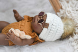 Aya With Boho Outfit- Mini Colettos Girl Doll - OOAK