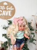 Sage With Boho Outfit- Mini Colettos Girl Doll - OOAK+ 5 FREE ITEMS!