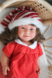 Kira With Christmas Inspired Outfit- Tyber Girl Doll - OOAK