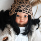 Aurora With Leopard Outfit- Mini Colettos Girl Doll - OOAK