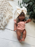 Salome With Bunny Outfit- Minikane Girl Doll - OOAK