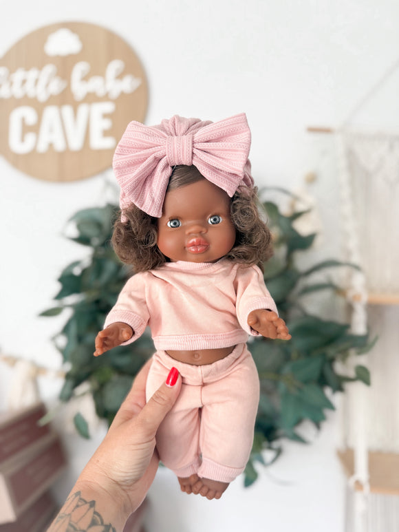Charlie With Boho Outfit- Minikane Girl Doll - OOAK+ 5 FREE ITEMS!
