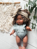 Charlie With Bunny Outfit- Minikane Girl Doll - OOAK