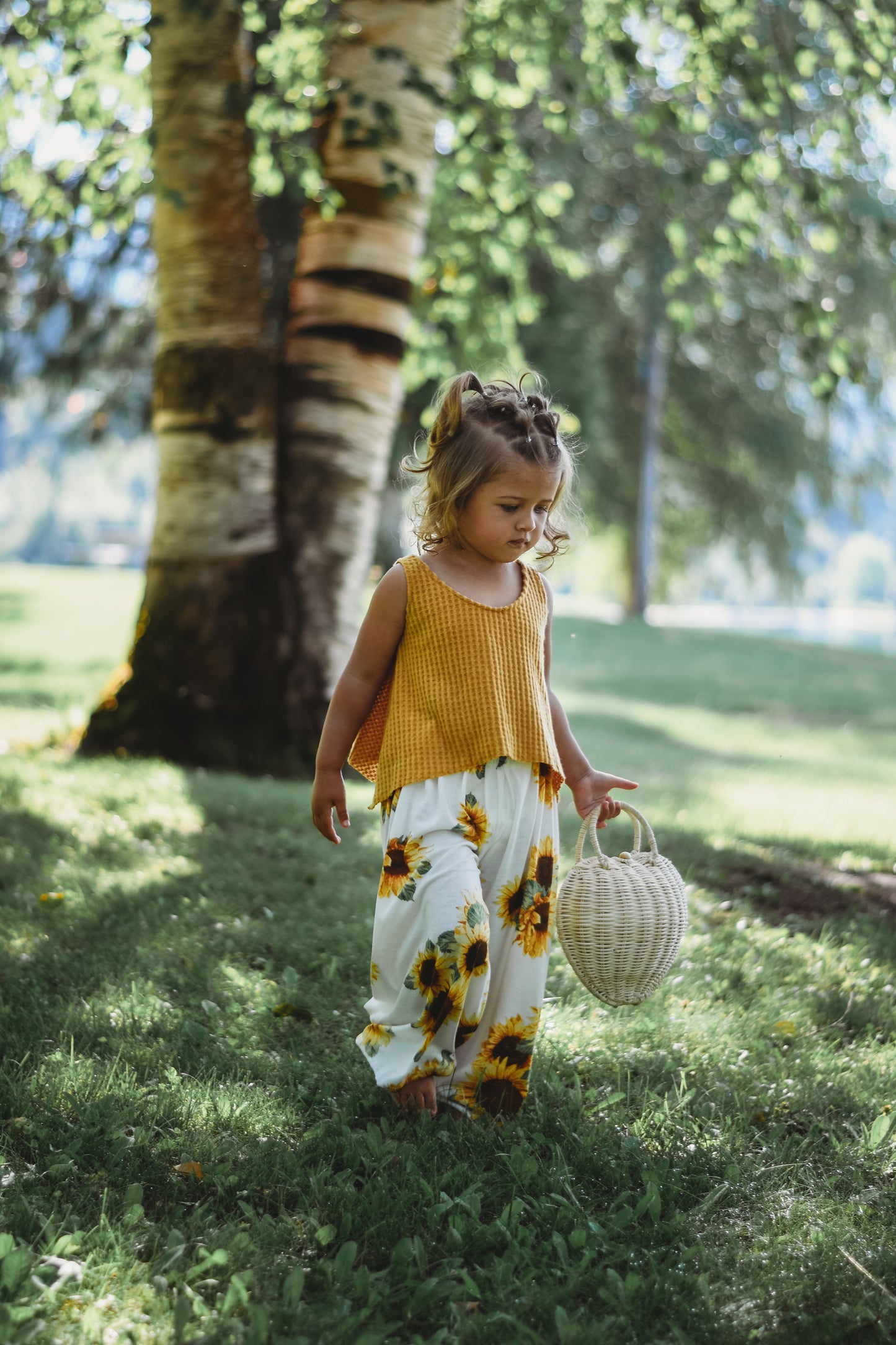 Palazzo Pants - Sunflower