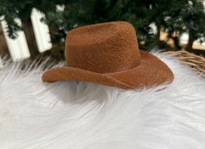 Brown Cowgirl / Cowboy Hat  - LAS AMIGAS