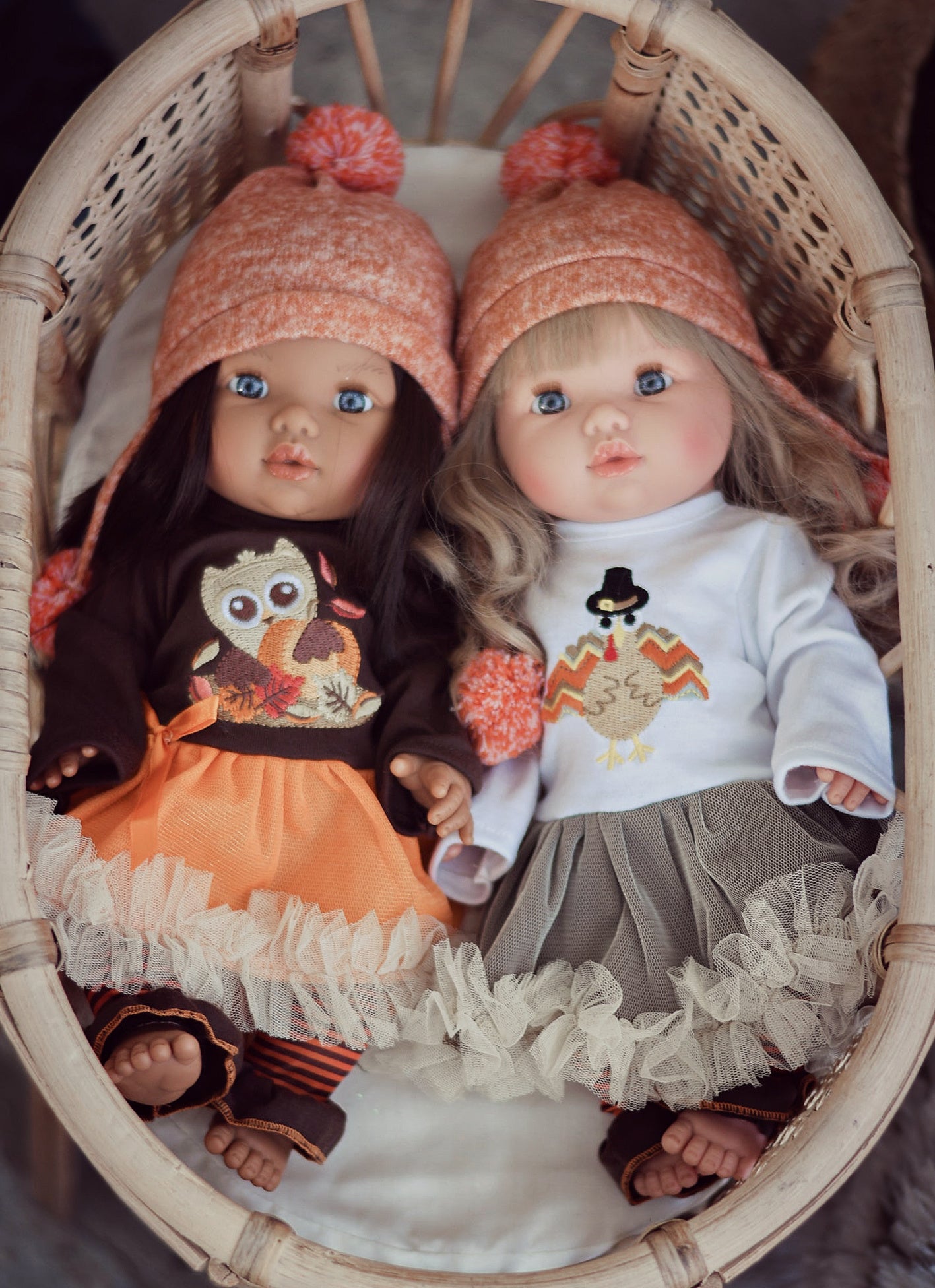 Fall Sweater Set - Brown- DOLL