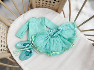 Sparkle Mint Ballet Set - LAS AMIGAS + MIA