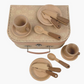 Wood Breakfast Suitcase Play Set - Minikane