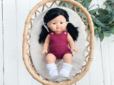 Holland With Boho Outfit- Minikane Girl Doll - OOAK