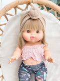 Zoe With Boho Outfit- Minikane Girl Doll - OOAK