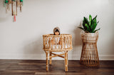 Poppie Crib Rattan Crib - Classic