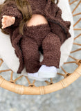 Valentine With Cozy Sherpa Outfit -Minikane Girl Doll - OOAK