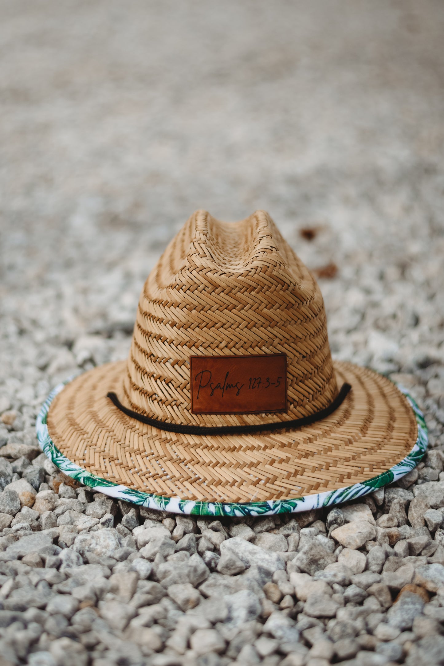 Straw Sun Hat - Palm Leaf