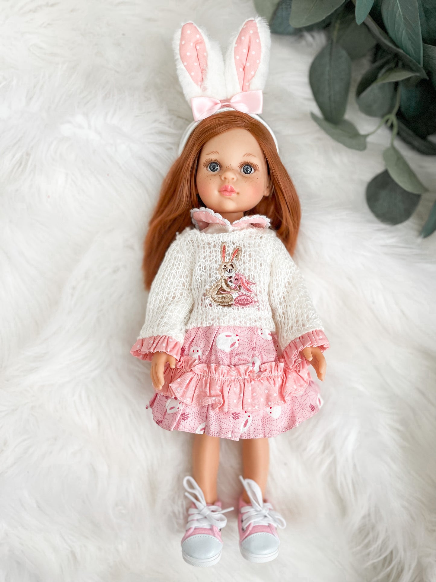 Cristi with Easter Bunny Outfit- PR Las Amigas Doll - OOAK