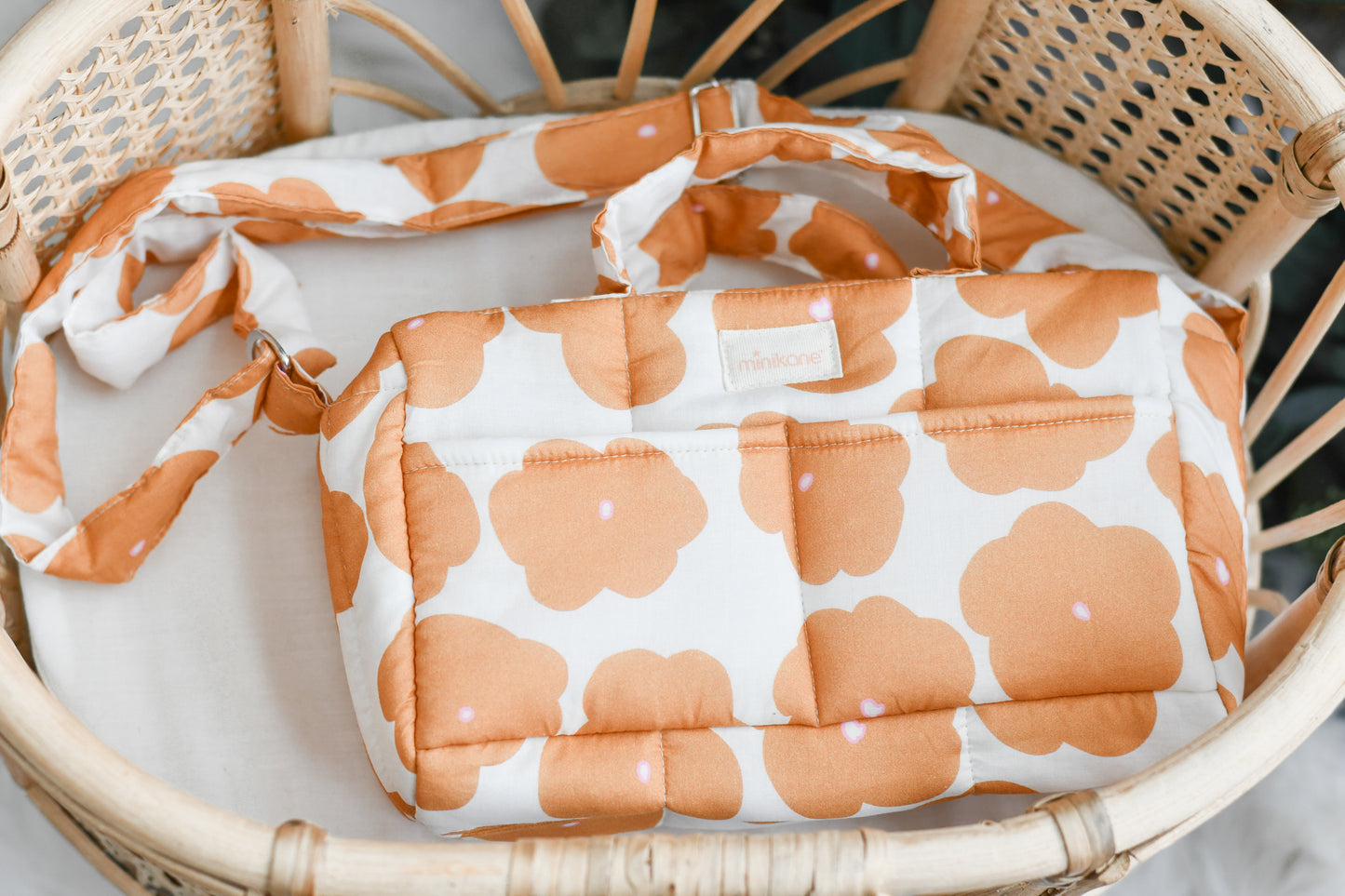 Soft Diaper Bag - Floral- DOLL