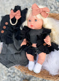 Sage With Dolly & Me Outfit- Mini Colettos Girl Doll - OOAK