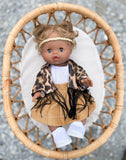 Louise With Boho Outfit- Minikane Girl Doll - OOAK