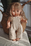 Oatmeal Cookie Gauze Romper - Doll